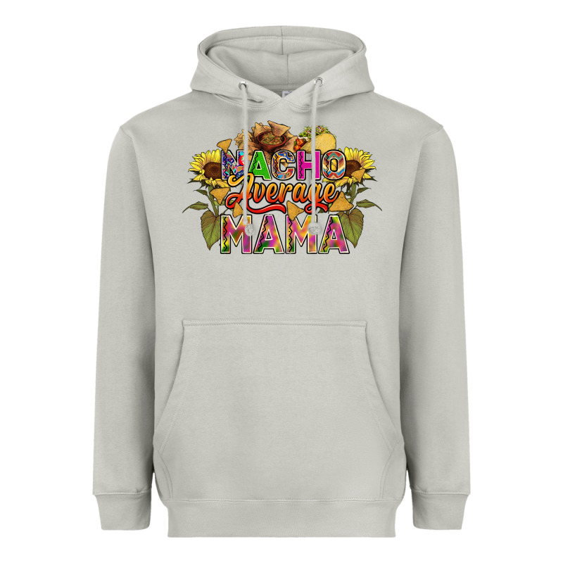 Nacho Average Mama Heavyweight Hoodie by FaDigitalArtStudio | Teevron