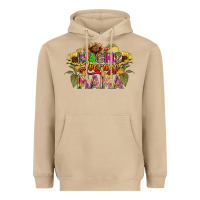 Mushroom Nacho average mama Heavyweight Hoodie - FaDigitalArtStudio
