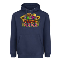 Navy Nacho average mama Heavyweight Hoodie - FaDigitalArtStudio