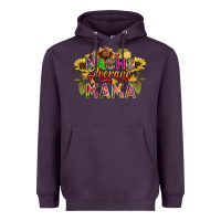 Plum Nacho average mama Heavyweight Hoodie - FaDigitalArtStudio