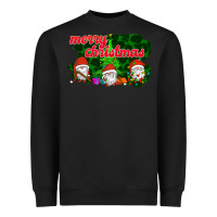 Black Merry Christmas - Gnome - Gnome Heavyweight Sweatshirt - Bettercallsaul
