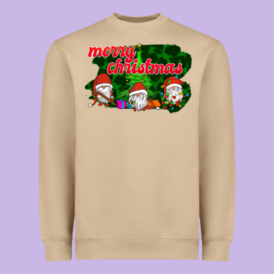 Merry Christmas - Gnome - Gnome Heavyweight Sweatshirt Designed By Bettercallsaul
