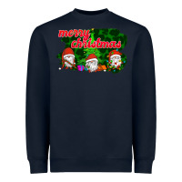 Navy Merry Christmas - Gnome - Gnome Heavyweight Sweatshirt - Bettercallsaul