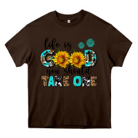 Chocolate Brown life is good you should get one Heavy Core Tee - AdoDesignShop