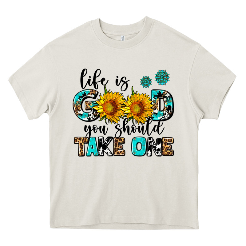 Life Is Good You Should Get One Heavy Core Tee by AdoDesignShop | Teevron