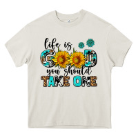 Cream life is good you should get one Heavy Core Tee - AdoDesignShop