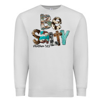 Dove Grey Be Salty Matthew 5:13 Premium Sweatshirt - FaDigitalArtStudio