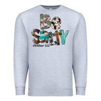 Heather Grey Be Salty Matthew 5:13 Premium Sweatshirt - FaDigitalArtStudio