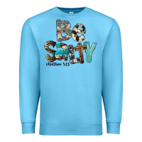 Ocean Blue Be Salty Matthew 5:13 Premium Sweatshirt - FaDigitalArtStudio