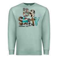 Seafoam Be Salty Matthew 5:13 Premium Sweatshirt - FaDigitalArtStudio