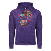 Cloud Purple my holidays are all booked up Vintage Hoodie - MaliasSmallBusiness