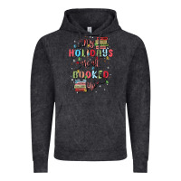 Vintage Black my holidays are all booked up Vintage Hoodie - MaliasSmallBusiness