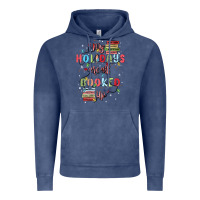 Vintage Denim my holidays are all booked up Vintage Hoodie - MaliasSmallBusiness