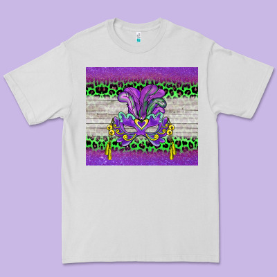 Mardi Gras  Mask Premium Tee Designed By Barkaloodesign