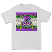 Dove Grey mardi gras  mask Premium Tee - BarkalooDesign
