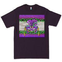 Plum mardi gras  mask Premium Tee - BarkalooDesign