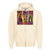 Sandshell mardi gras gnome Zipper Hoodie - CowGirlArtShop