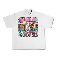 Lunar Rock leopard and cowhide hair and curling iron with hearts and flowers seam Urban Heavy Tee - BundleAndBundleShop