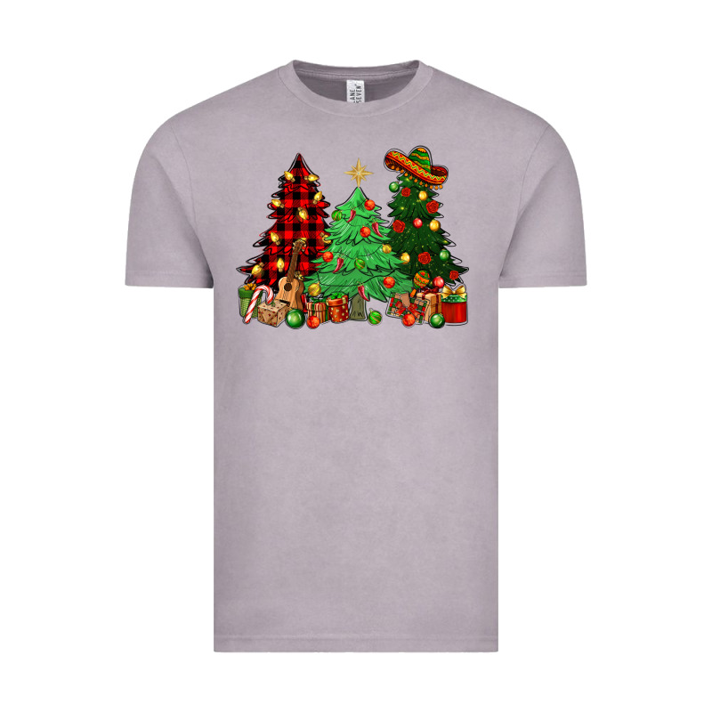 Mexican Christmas Trees Vintage Tee by NancyCooperArtShop | Teevron