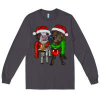 Smoke two christmas heifers Long Sleeve Tee - RanaPortraitStore