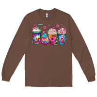 Chestnut tie dye hippie coffee cups Long Sleeve Tee - Jasminsmagicworld