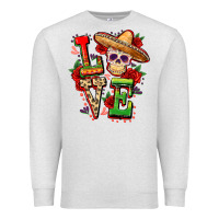 Oatmeal Heather Cinco de mayo love Premium Sweatshirt - FaDigitalArtStudio