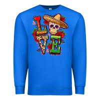 True Royal Cinco de mayo love Premium Sweatshirt - FaDigitalArtStudio