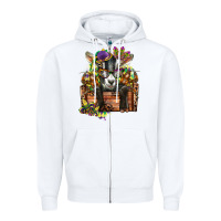 Mardi Gras Goat Zipper Hoodie | Teevron