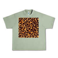 Oil Green leopard seamless pattern bbs Urban Heavy Tee - BundleAndBundleShop