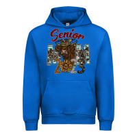 Cobalt Senior Mom 2023 Urban Hoodie - CowhideDigitalArt