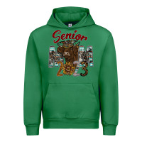 Emerald Senior Mom 2023 Urban Hoodie - CowhideDigitalArt