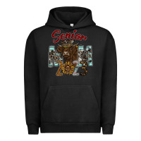 Pigment Black Senior Mom 2023 Urban Hoodie - CowhideDigitalArt
