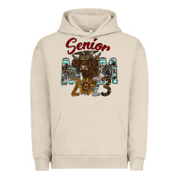 Pigment French Oak Senior Mom 2023 Urban Hoodie - CowhideDigitalArt
