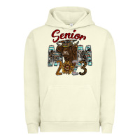 Pigment Pistachio Senior Mom 2023 Urban Hoodie - CowhideDigitalArt