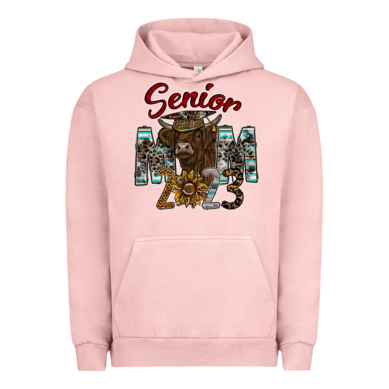 Senior Mom 2023 Urban Hoodie by CowhideDigitalArt | Teevron