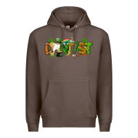 Coffee St. Patrick's Day Dentist Premium Hoodie - CowGirlArtShop