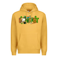 Mustard St. Patrick's Day Dentist Premium Hoodie - CowGirlArtShop