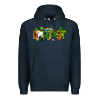 Navy St. Patrick's Day Dentist Premium Hoodie - CowGirlArtShop