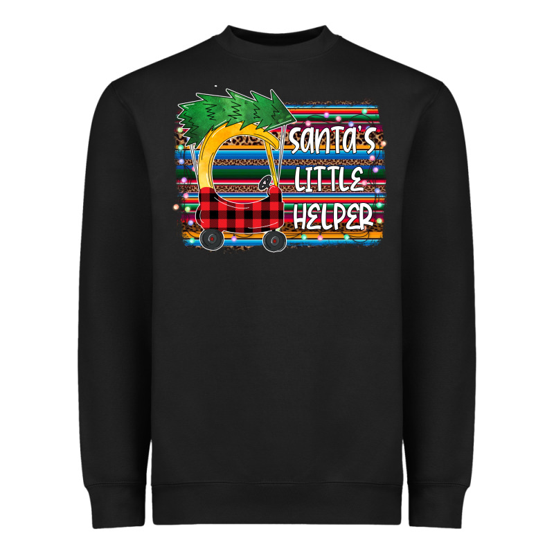 Santa Little Helper Heavyweight Sweatshirt by Bettercallsaul | Teevron