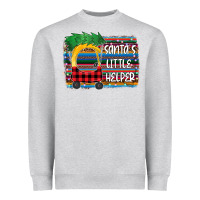 Heather Grey santa little helper Heavyweight Sweatshirt - Bettercallsaul