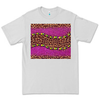 Mardi Gras  Leopard Pink Glitter Bead Premium Tee | Teevron