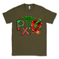 Army Green rx christmas pharmacy Classic Tee - MaliasSmallBusiness