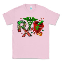 Bubblegum Pink rx christmas pharmacy Classic Tee - MaliasSmallBusiness