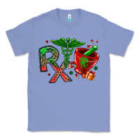 Colony Blue rx christmas pharmacy Classic Tee - MaliasSmallBusiness