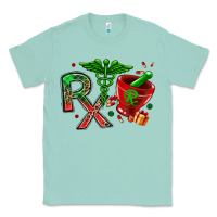 Seafoam rx christmas pharmacy Classic Tee - MaliasSmallBusiness