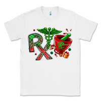White rx christmas pharmacy Classic Tee - MaliasSmallBusiness