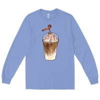 Iced Coffee With Cream Long Sleeve Tee | Teevron