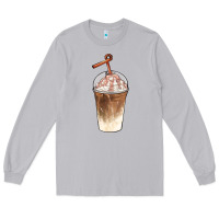Moon Dust iced coffee with cream Long Sleeve Tee - BarkalooDesign
