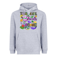 Heather Grey this girl needs a drink Heavyweight Hoodie - OliviaCreatesArt
