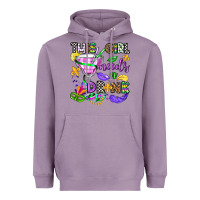 Lavender this girl needs a drink Heavyweight Hoodie - OliviaCreatesArt